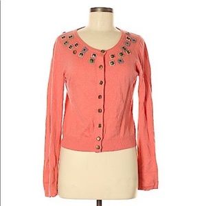 Guinevere Size M Embellished Cardigan